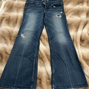 AE Hipster Flare Jeans